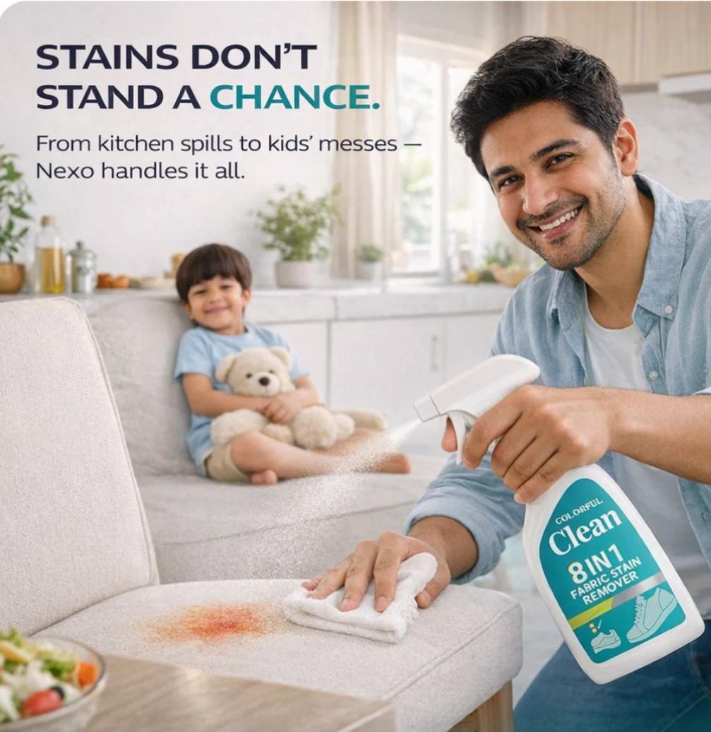 Colorful Cleaner 8in1 Fabric Stain Remover