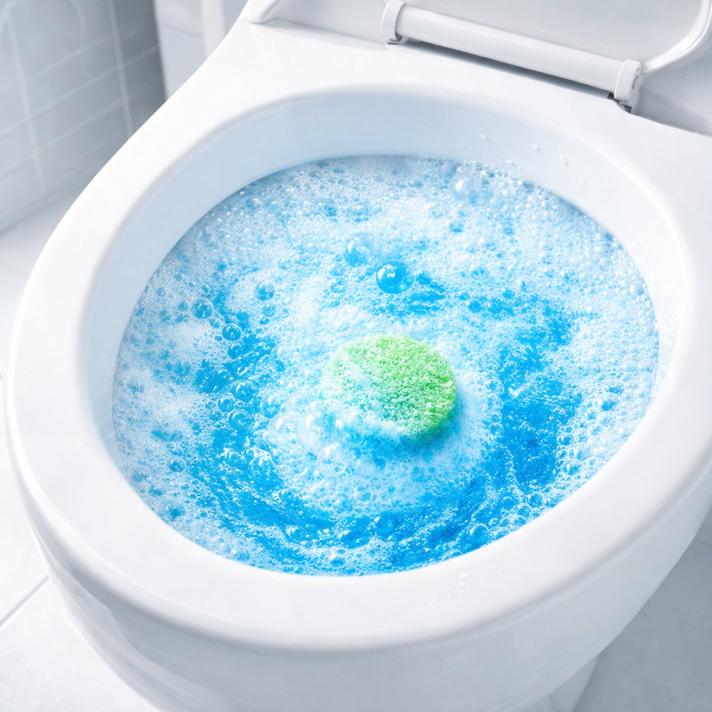 Magic Bubble Drain & Toilet Cleaning Tablets – Dual Action Foaming Cleaner for Toilet & Drain | Deep Clean, Odor Removal & Freshness Tablets [20 pic]