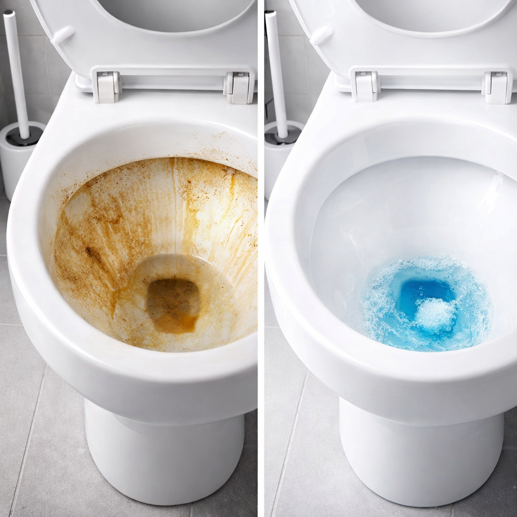 Magic Bubble Drain & Toilet Cleaning Tablets – Dual Action Foaming Cleaner for Toilet & Drain | Deep Clean, Odor Removal & Freshness Tablets [20 pic]