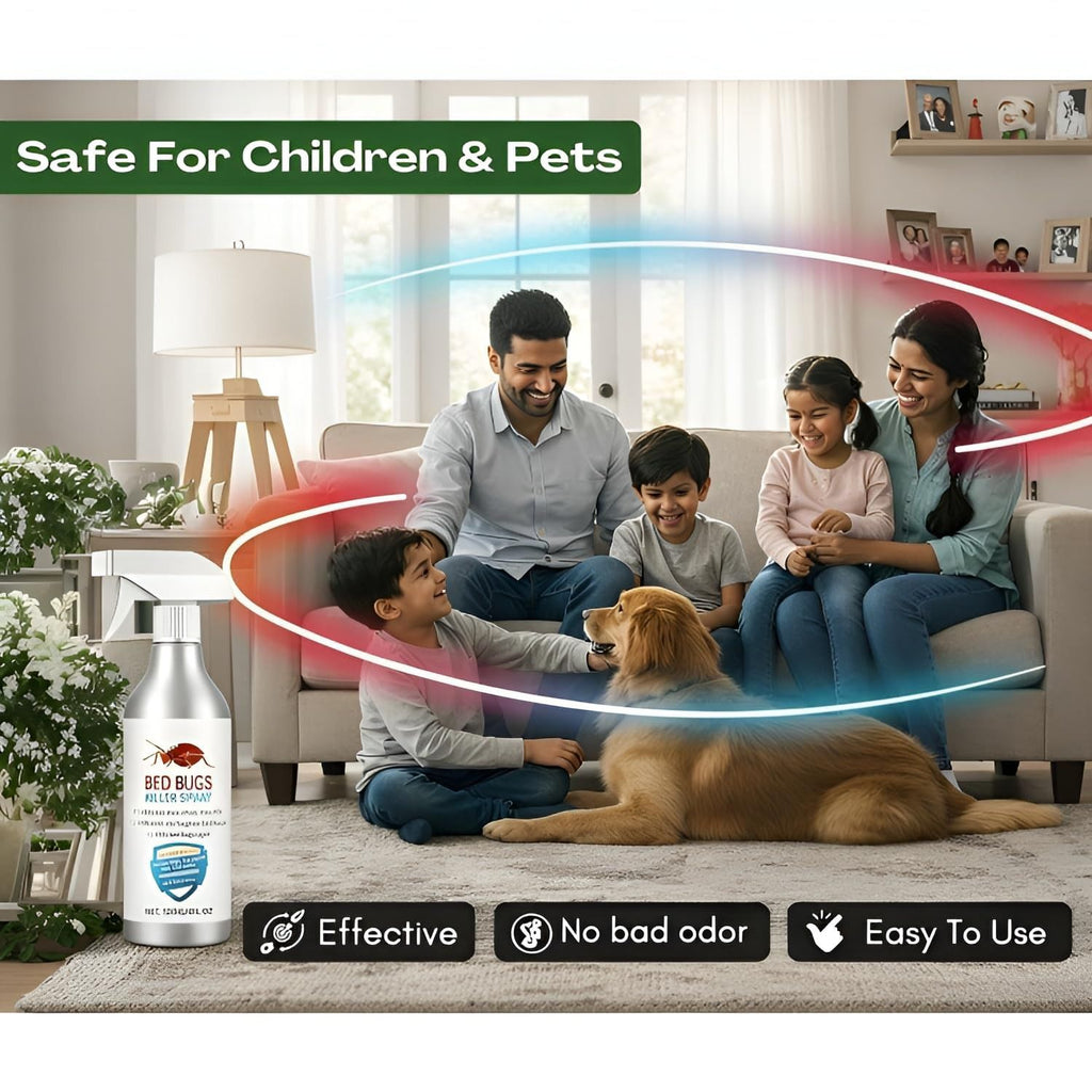 Permanent Natural Eco -Friendly  Cockroach Repellent Spray