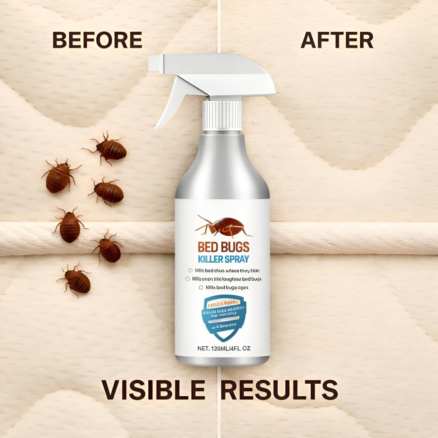 Permanent Natural Eco -Friendly  Cockroach Repellent Spray