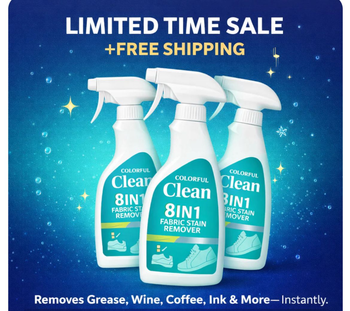 Colorful Cleaner 8in1 Fabric Stain Remover