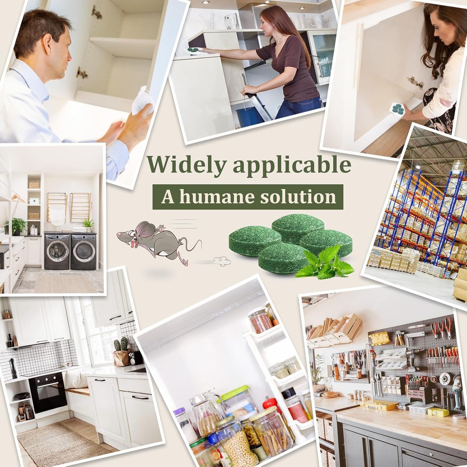 KRIMOJFAB Oil Mouse & Squirrel Deterrent Spray – Natural Rodent Repellent Oil for Home, Garden & Car | Long Lasting Mouse, Rat & Squirrel...