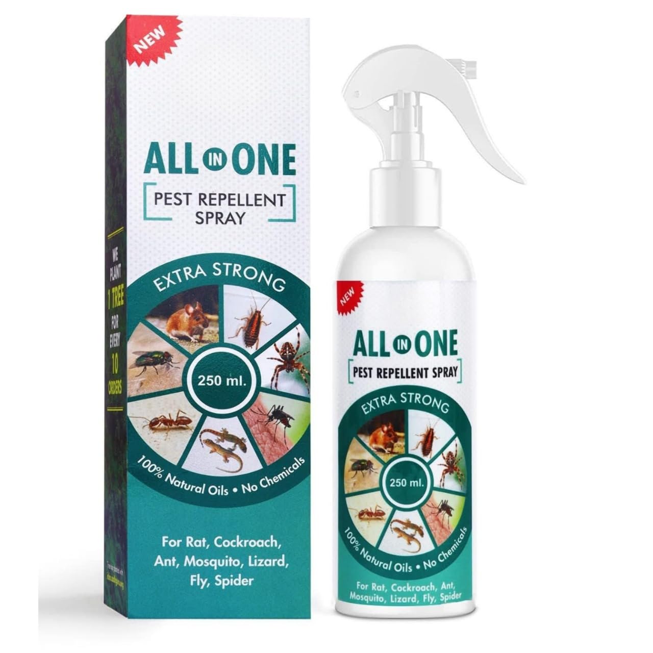 Rat Repellent Spray for Car Home Office, Rat Repellent Car Spray for Cars Highly Effective Easy to Use Natural Powerful Pest Control Protect Wires in Car Bike