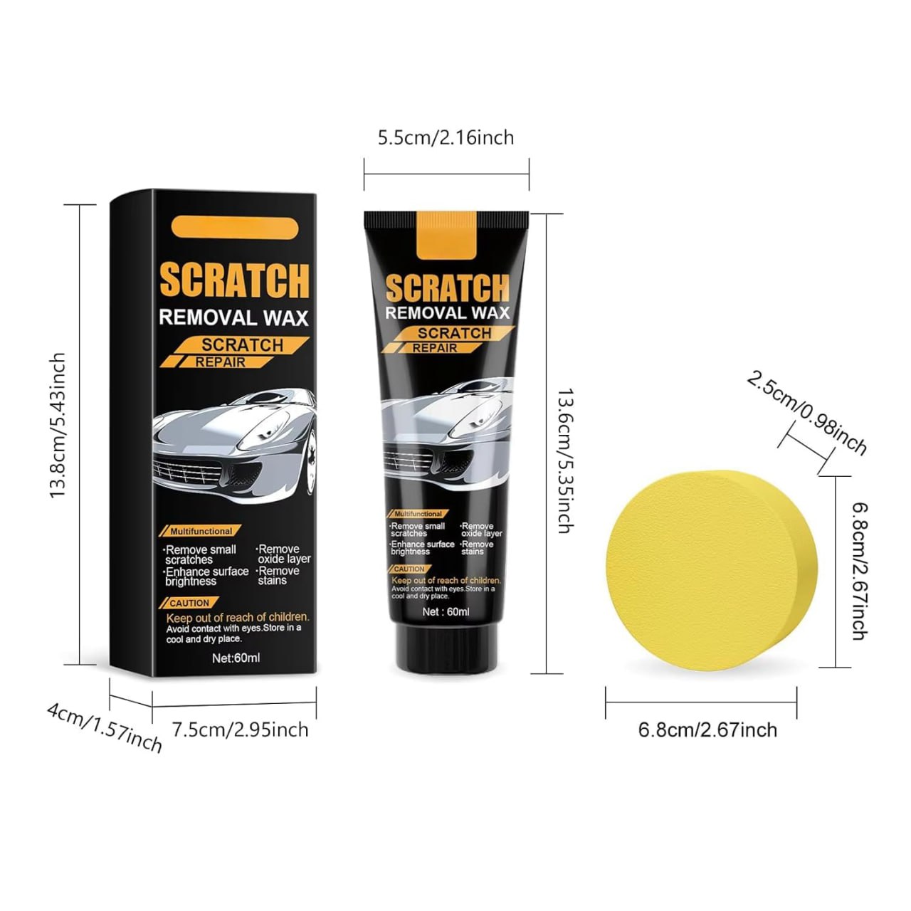 Scratch Removal Wax